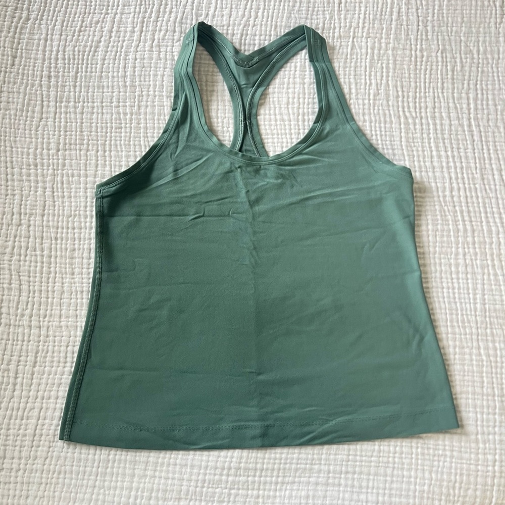 lululemon athletica Green Racerback Tank Top